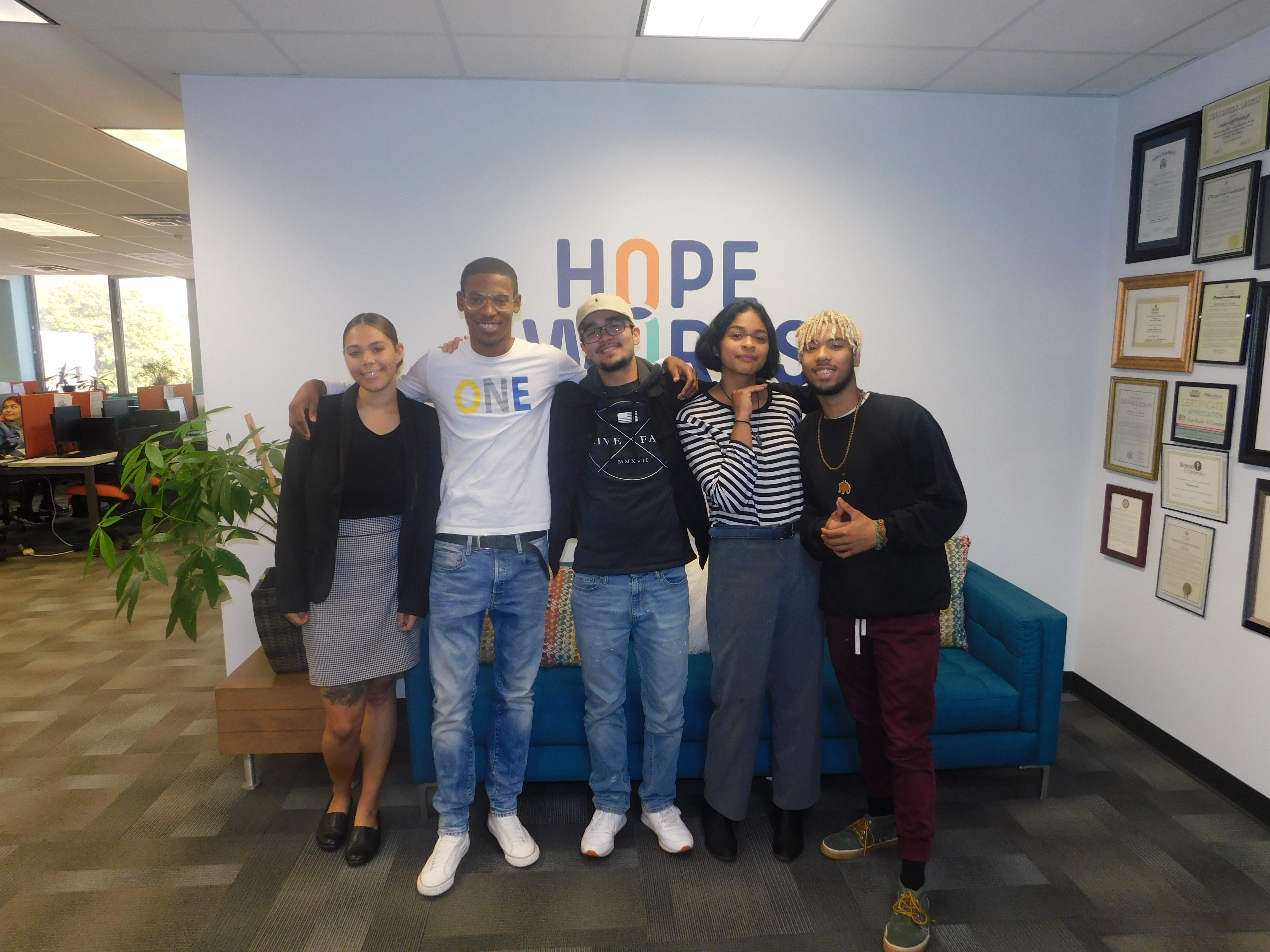 FIVE new internships earned this month!