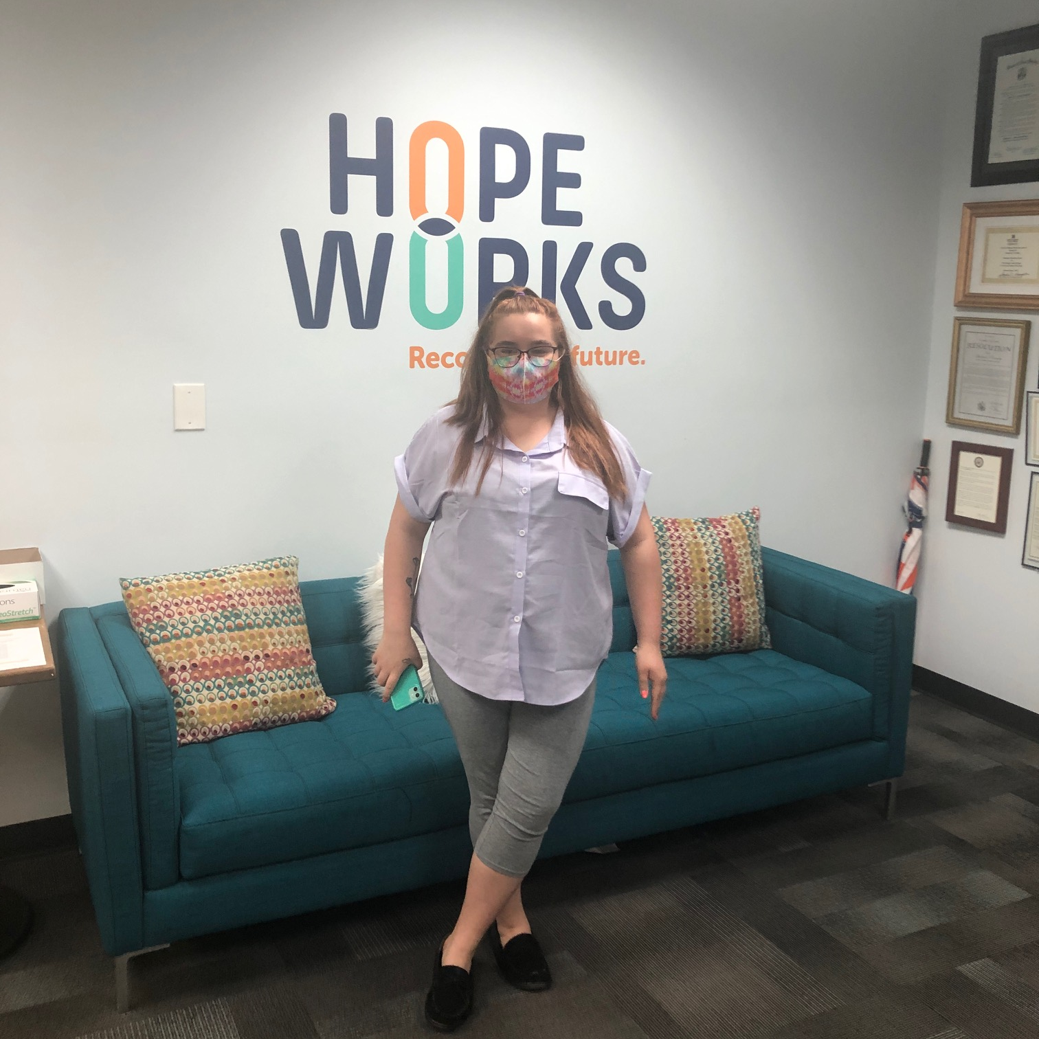 For Alicia, “Hopeworks has given me another chance to make a better future for myself.”