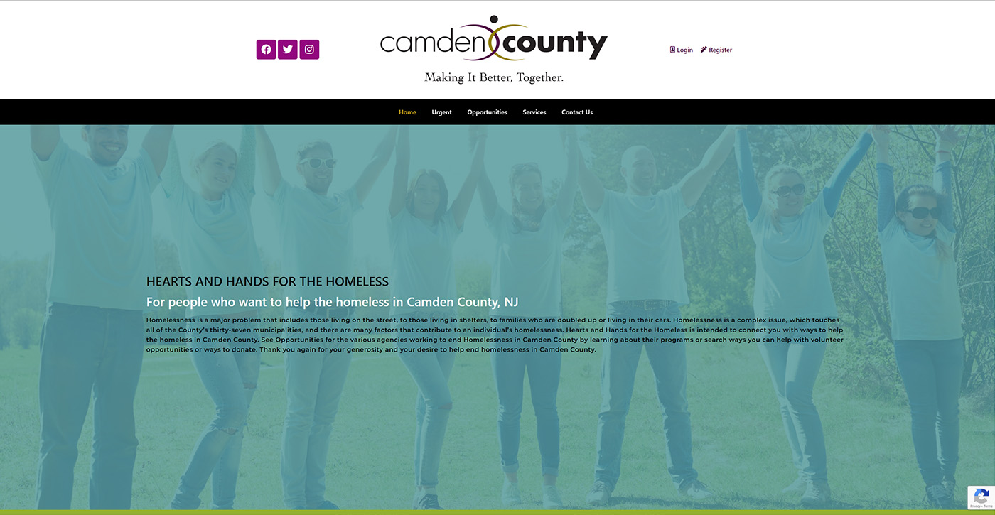 Camden County Hearts Hands Homeless