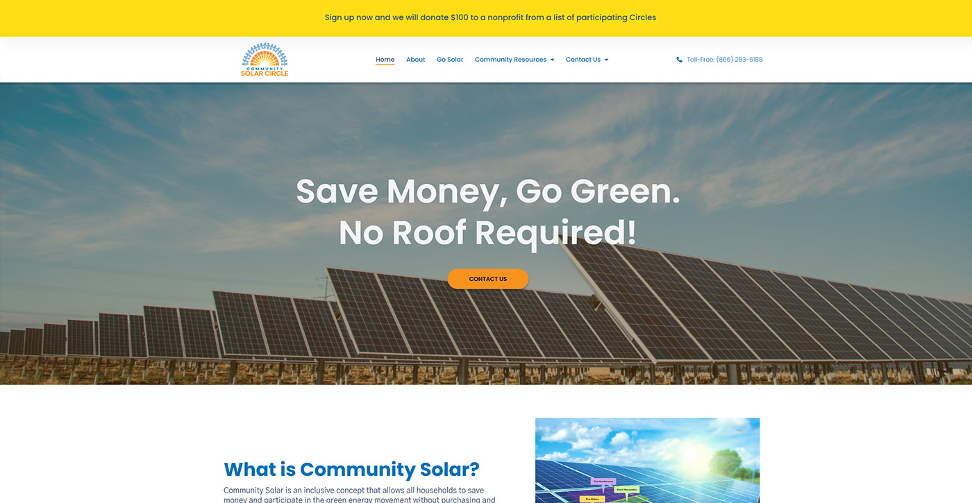 Community Solar Circle | Home