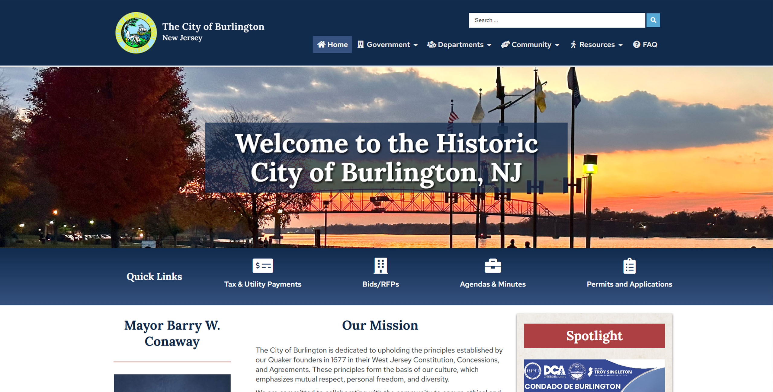 Burlington City NJ